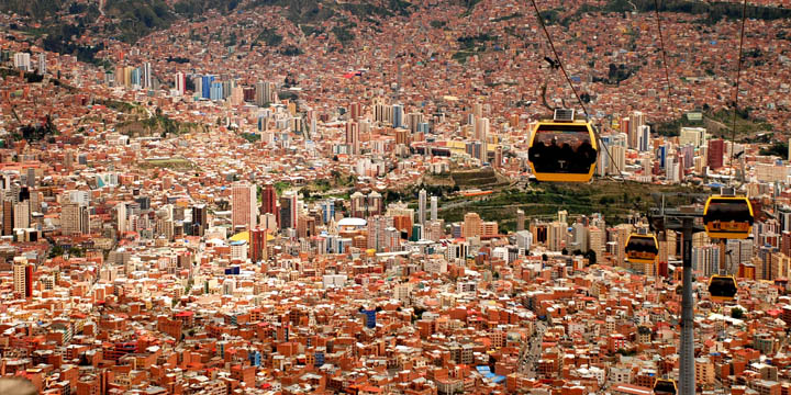 Skyline Over Sucre Bolivia